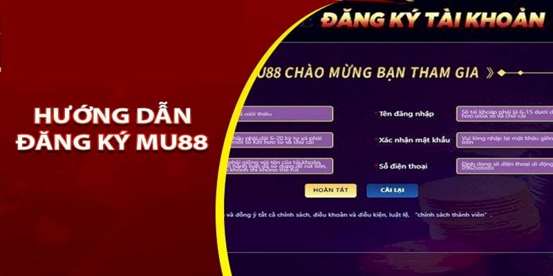 Đăng ký MU88 trải nghiệm cá cược đỉnh cao